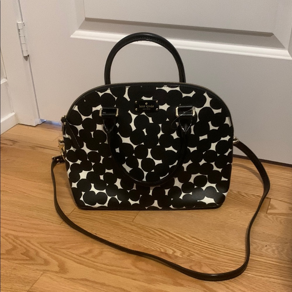 NWOT Kate Spade Black & White Purse 👜